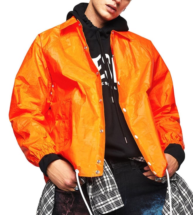 orange diesel jacket