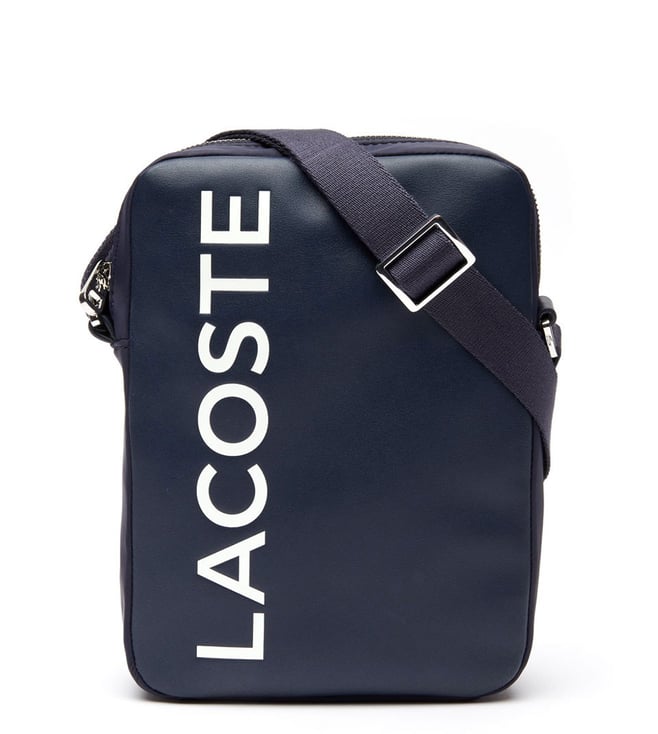 blue lacoste bag