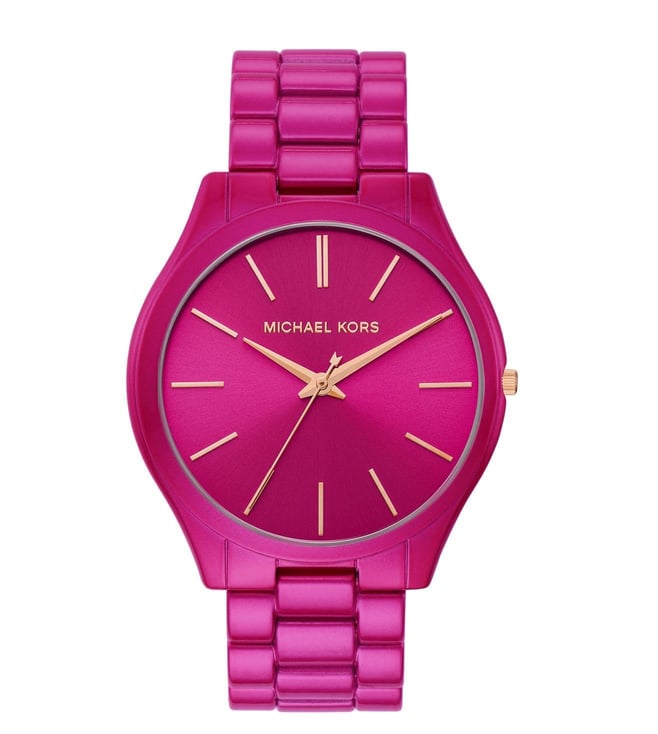 Buy MICHAEL Michael Kors MK4414 Slim Runway Watch for Women Online Tata CLiQ Luxury