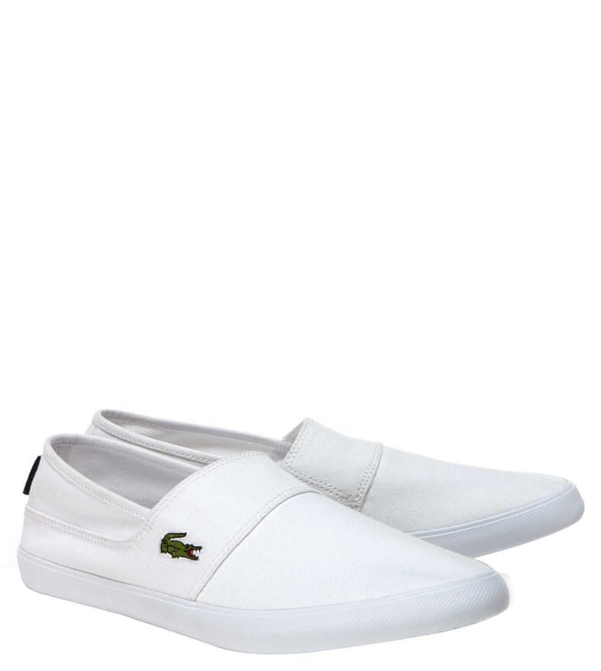 white canvas slip on shoes cheap