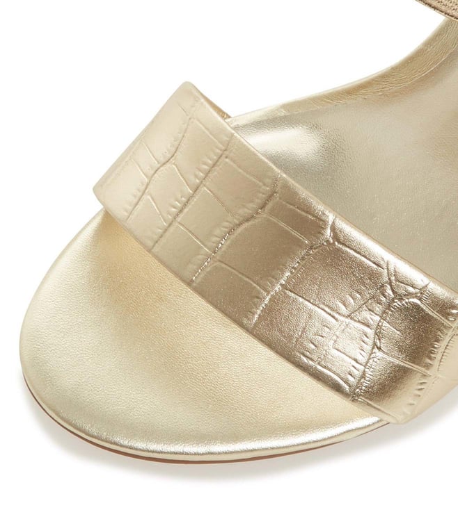 Buy Dune London Metallic Jumper Sling Back Sandals for Women Online ...