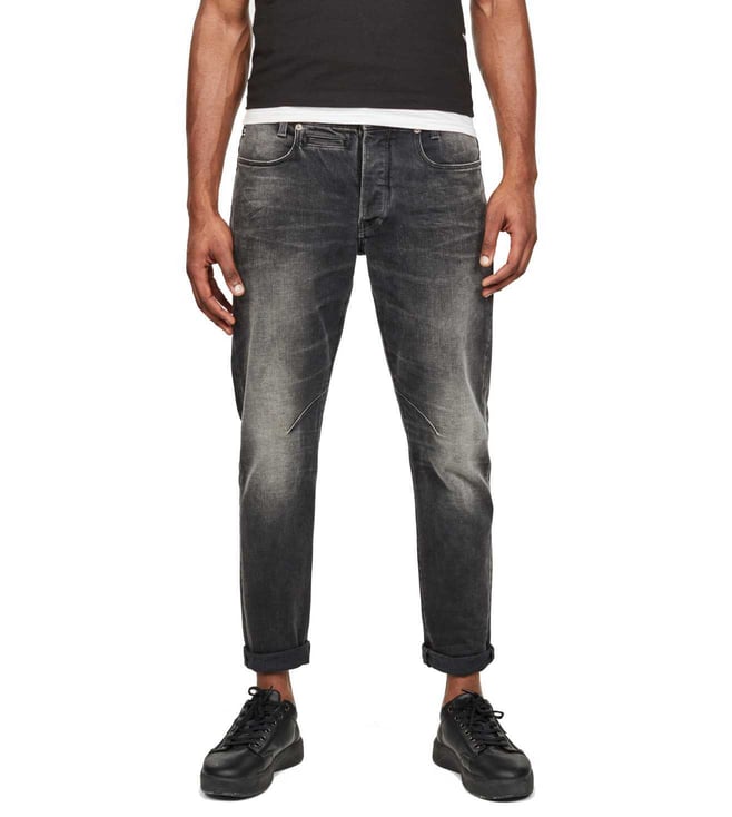 Flint Grey Slim Fit Mid Rise 