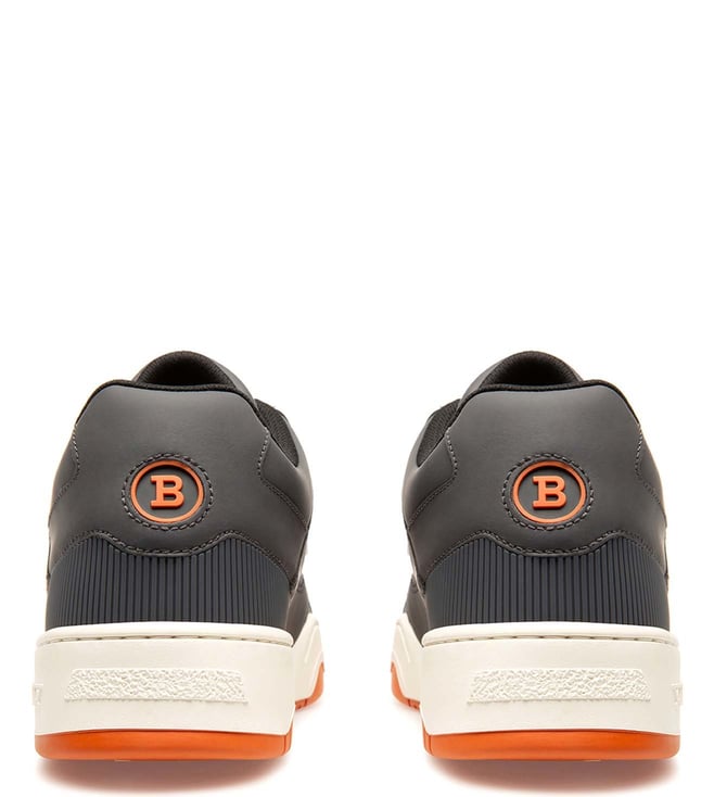 grey bally sneakers