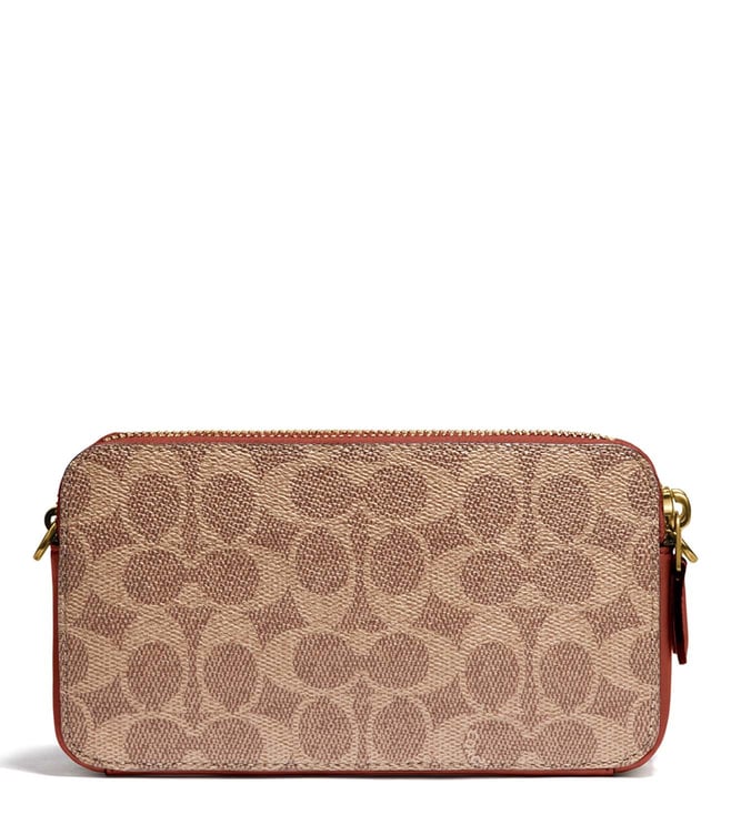 Buy Coach Tan Soft Lilac Kira Medium Cross Body Bag for Women Online @ Tata CLiQ Luxury