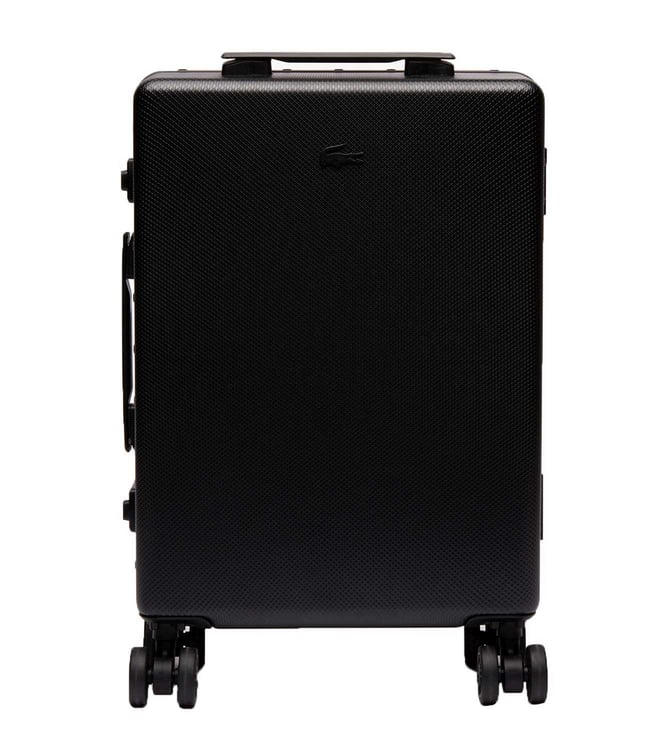 Buy Lacoste Black Chantaco Small Cabin Trolley for Men Online Tata