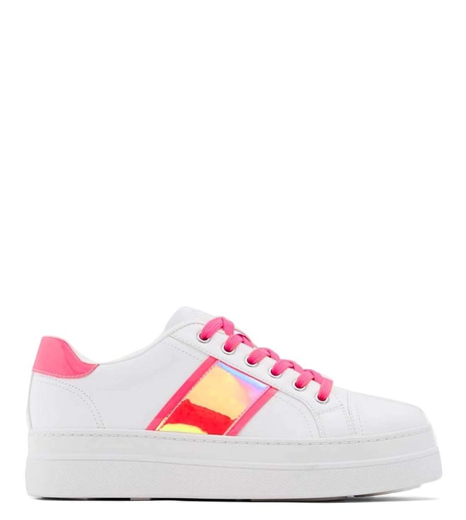 bright pink womens sneakers