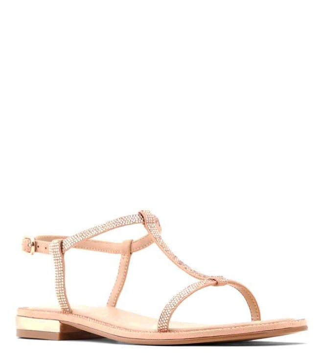 rose gold aldo sandals