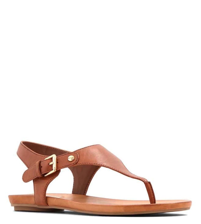 Buy Aldo Cognac Mecia Back Strap Sandals for Women Online Tata