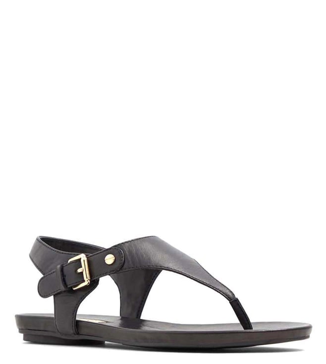 Buy Aldo Black Mecia Back Strap Sandals for Women Online Tata