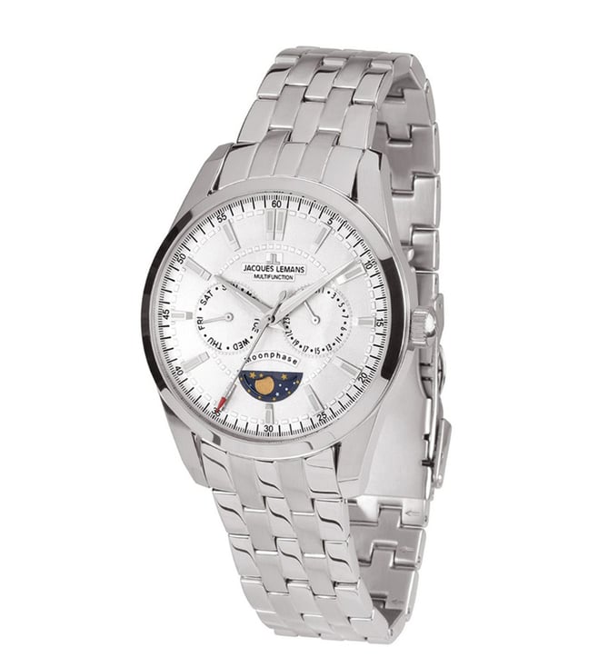 jacques lemans moonphase chronograph