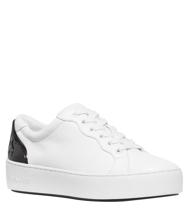 michael kors optic white sneakers