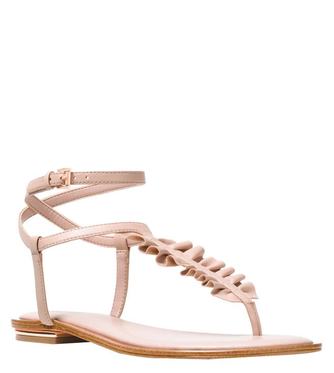 Michael kors best sale pink sandals