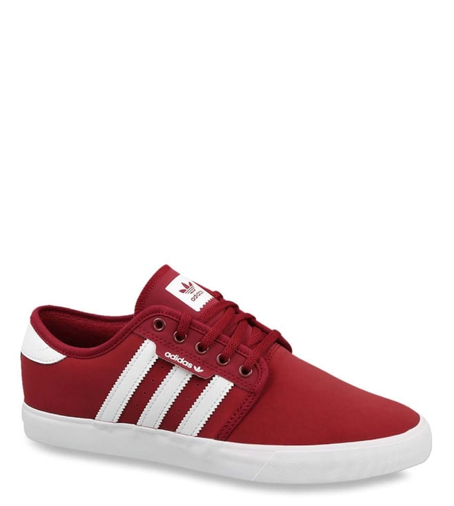 azúcar búnker Desnatar Buy Adidas Originals Maroon SEELEY Men Sneakers Online @ Tata CLiQ Luxury