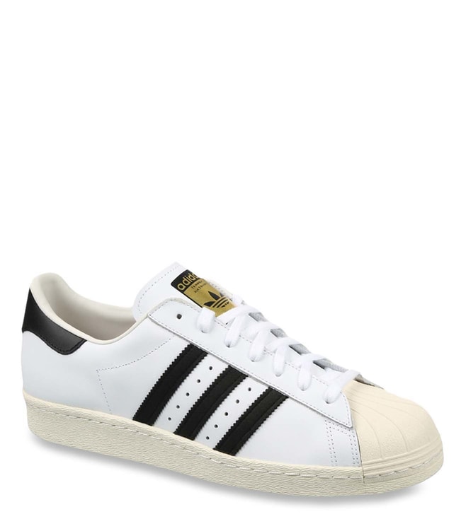 adidas Originals Premium Superstar Sneaker im 80er-Style in Weiß