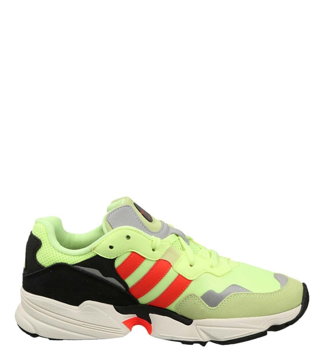 Buy Adidas Originals Lime Green YUNG-96 Running Shoes for Men Online ...