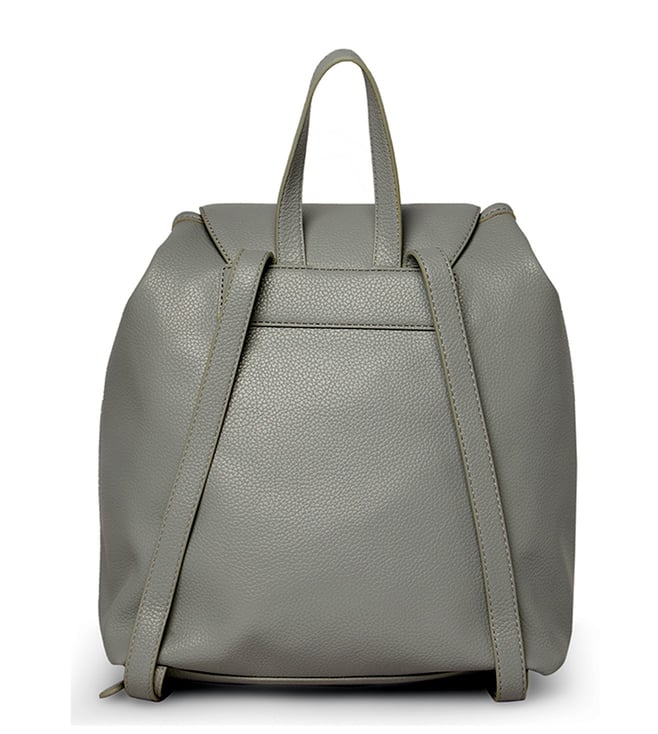 small grey backpack