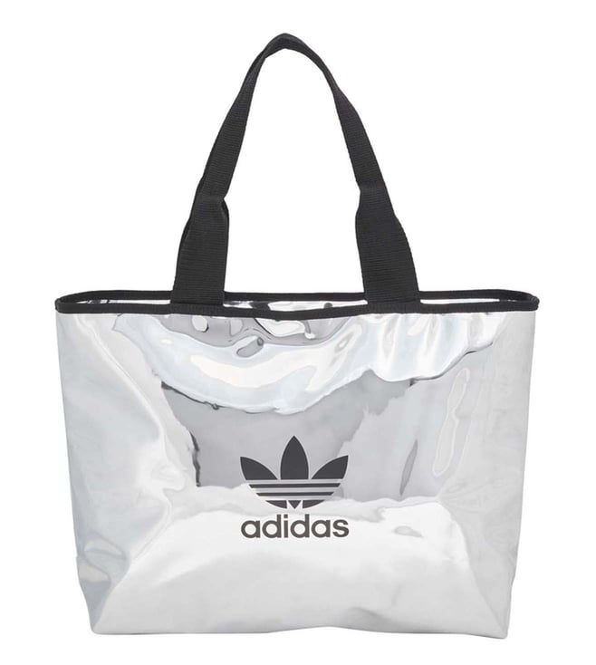 Buy Adidas Originals Silver Metallic Shopper Tote for Women Online @ Tata CLiQ Luxury