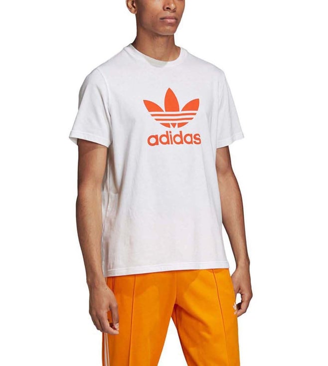 Adidas Originals Trefoil T Shirt White