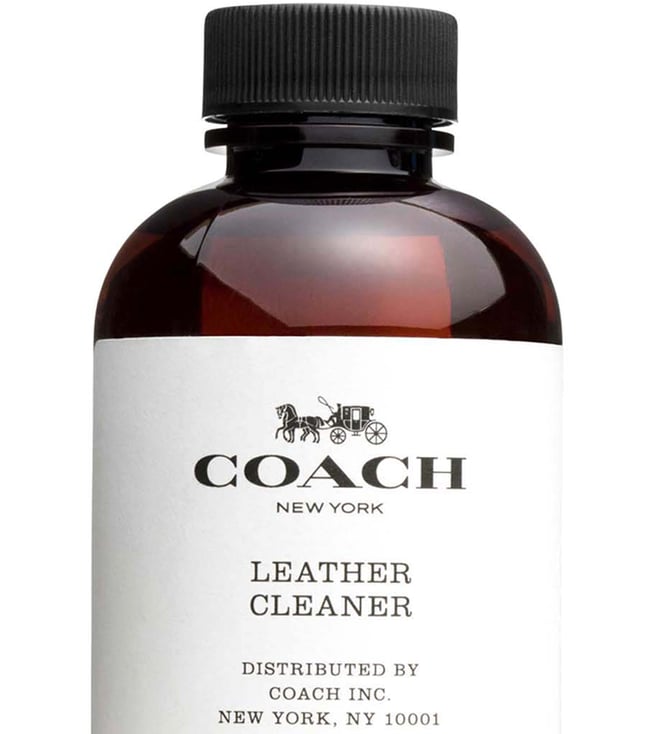 Buy Coach Dark Brown Leather Cleaner Online Tata CLiQ Luxury