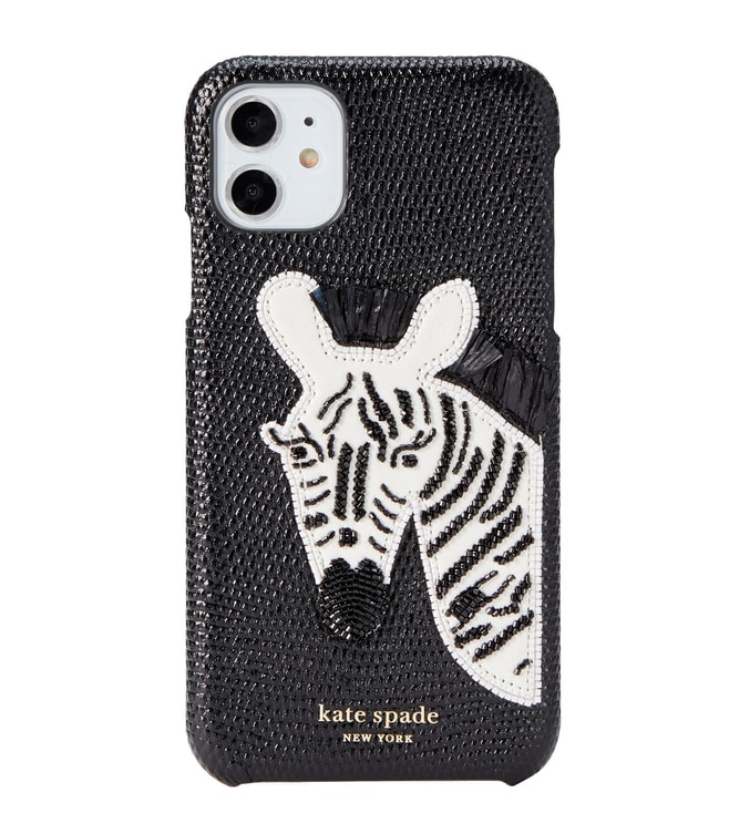 Buy Kate Spade Black Beaded Zebra iPhone 11 Case for Women Online @ Tata  CLiQ Luxury