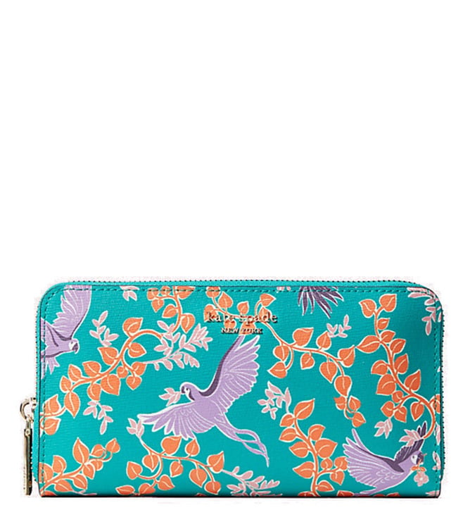 Buy Kate Spade Spencer Jungle Party Continental Medium Wallet for Women  Online @ Tata CLiQ Luxury