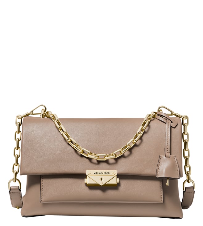 Buy MICHAEL Michael Kors Truffle Cece Medium Cross Body Bag for Women Online Tata CLiQ Luxury