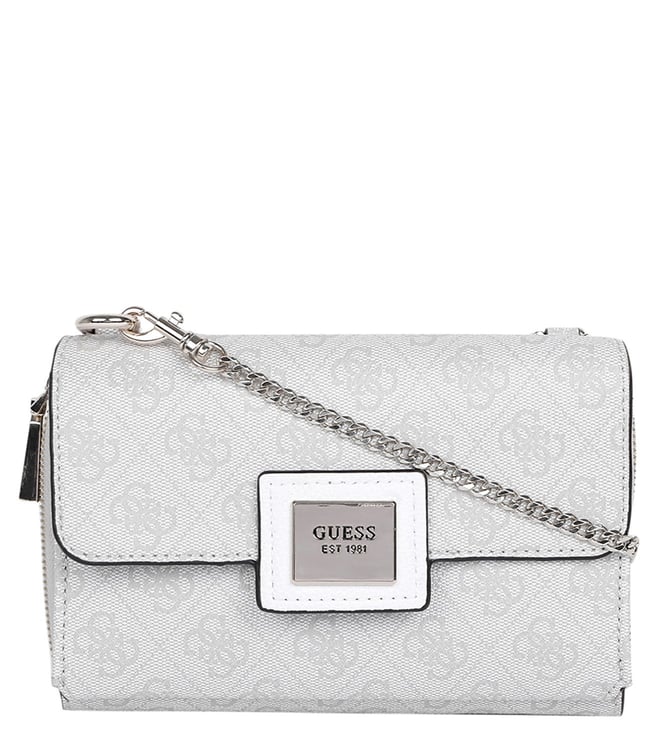 Buy GUESS Stone Candace Convertible Medium Cross Body Belt Bag for Women Online Tata CLiQ Luxury