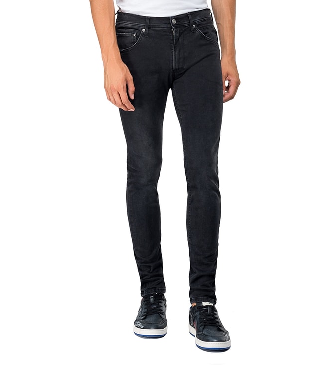 Buy Replay Skinny Fit Jondrill Hyperflex Jeans for Men Online @ Tata CLiQ Luxury