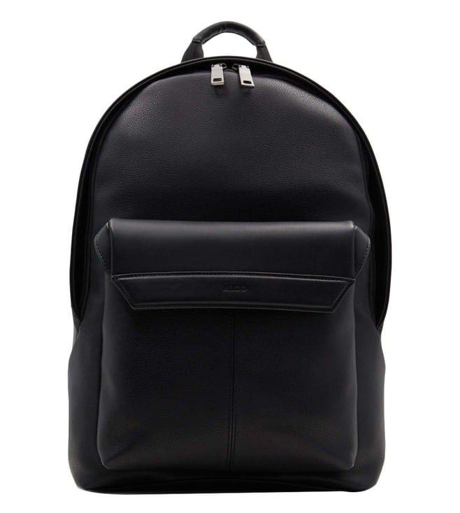 aldo black backpack purse