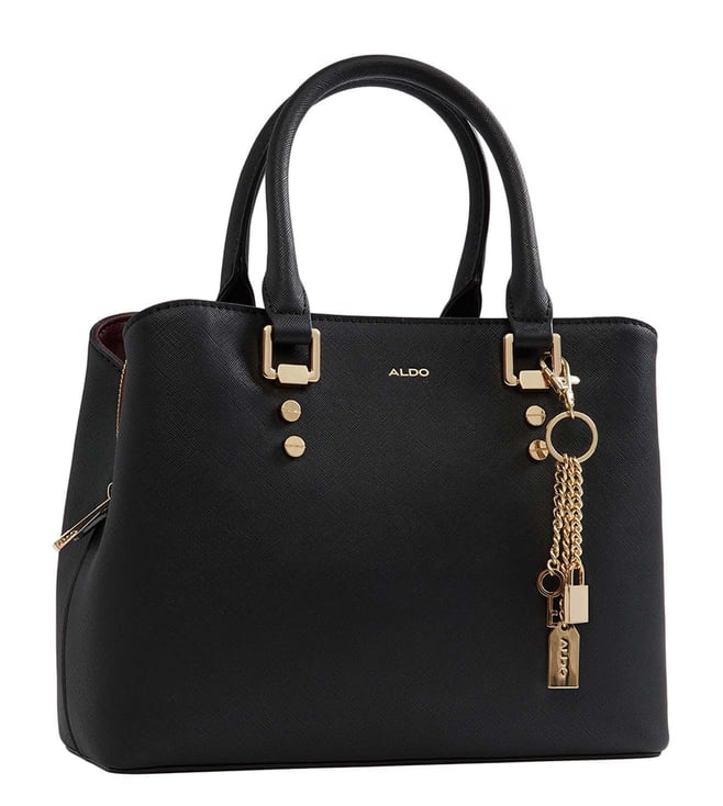 Buy Aldo Black Legoiri Medium Satchel for Women Online Tata CLiQ Luxury