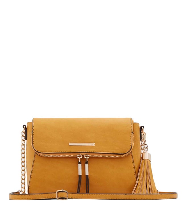 aldo yellow handbags