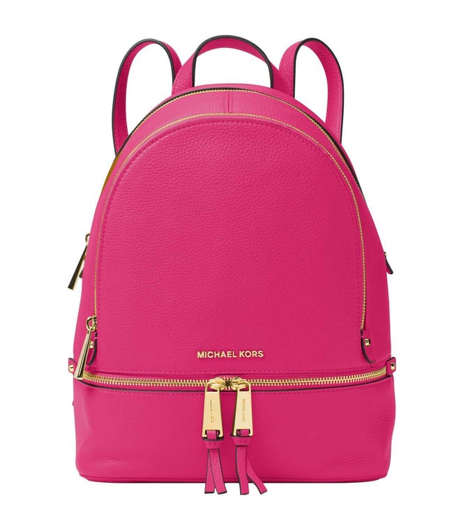 Buy MICHAEL Michael Kors Ultra Pink Rhea Large Backpack for Women Online @  Tata CLiQ Luxury