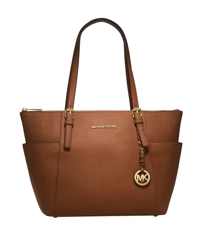 Buy MICHAEL Michael Kors Luggage Jet Set Item Large Tote for Women Online @  Tata CLiQ Luxury