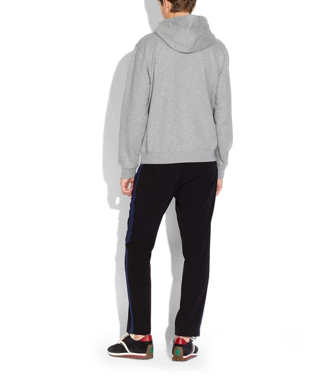 grey coach hoodie