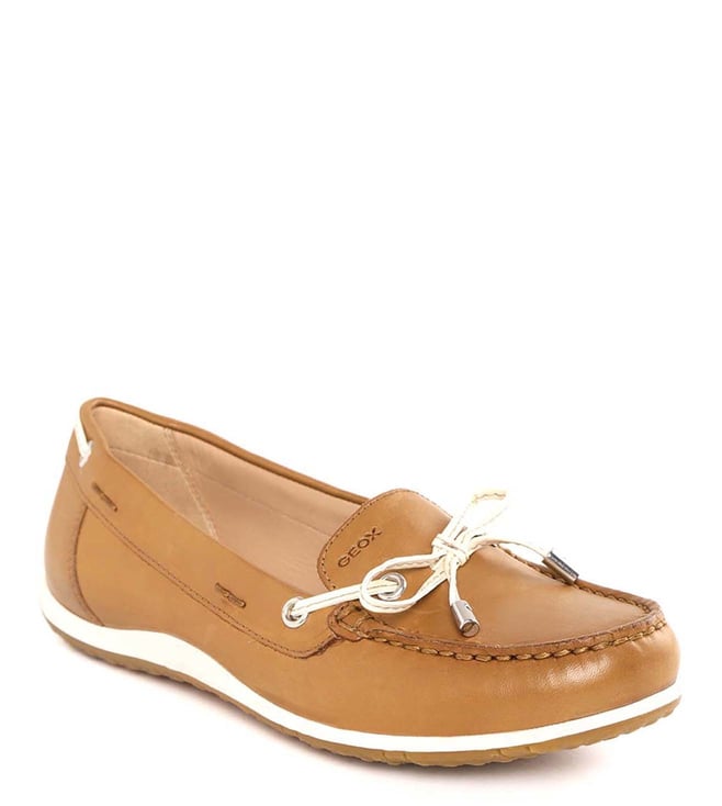 geox brown loafers