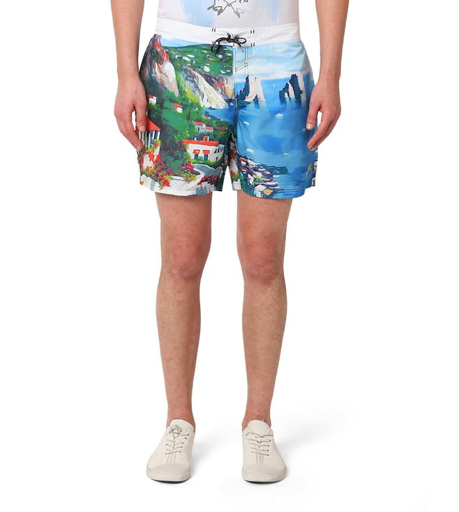 Buy La Martina Multicolour Regular Fit Shorts for Men Online