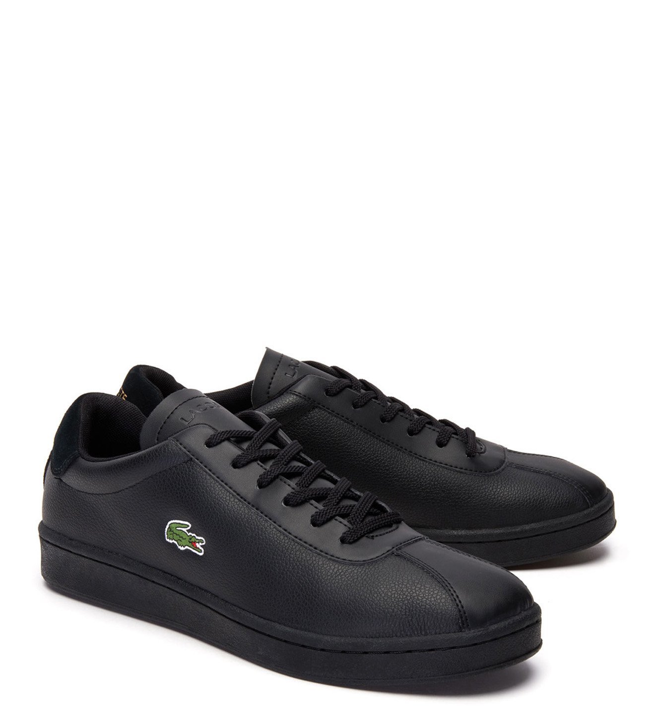 lacoste black sneakers