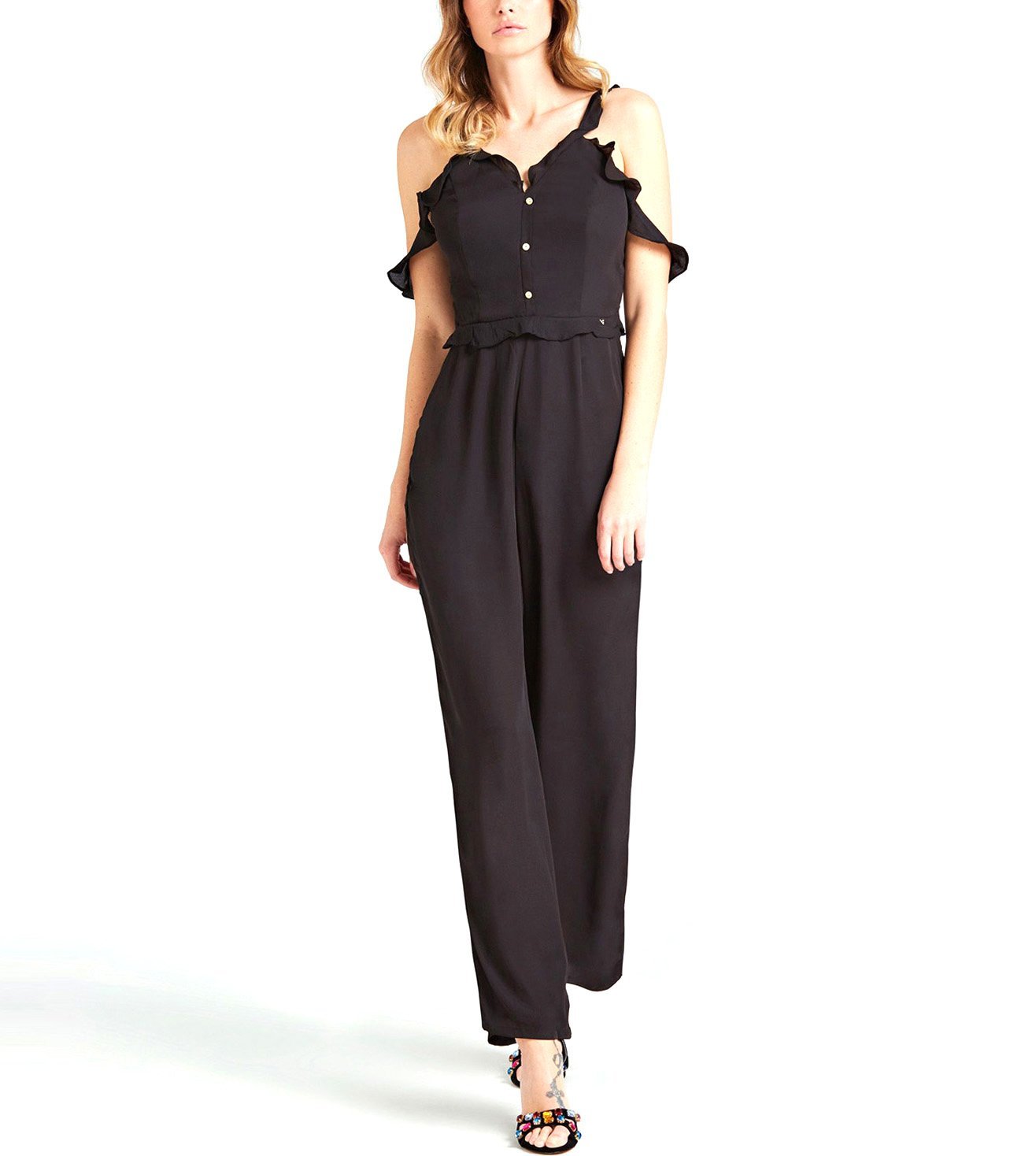 guess black jumpsuit