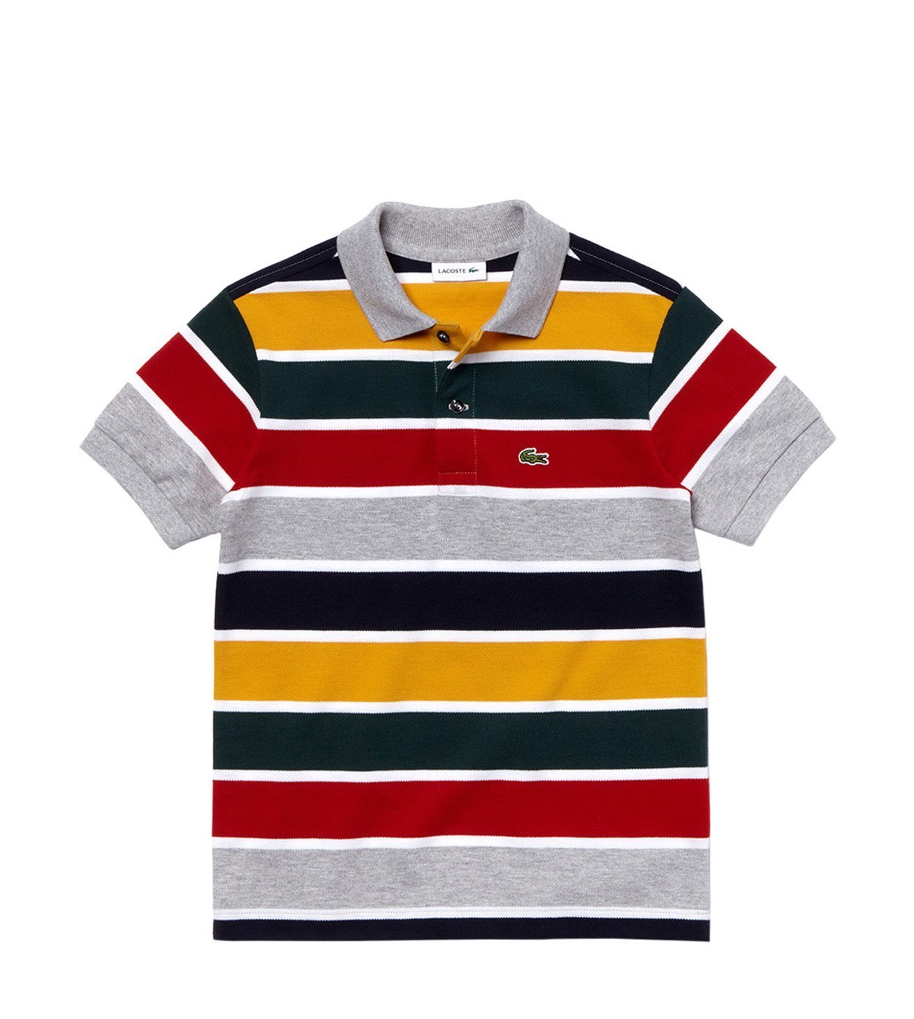 lacoste multicolor polo