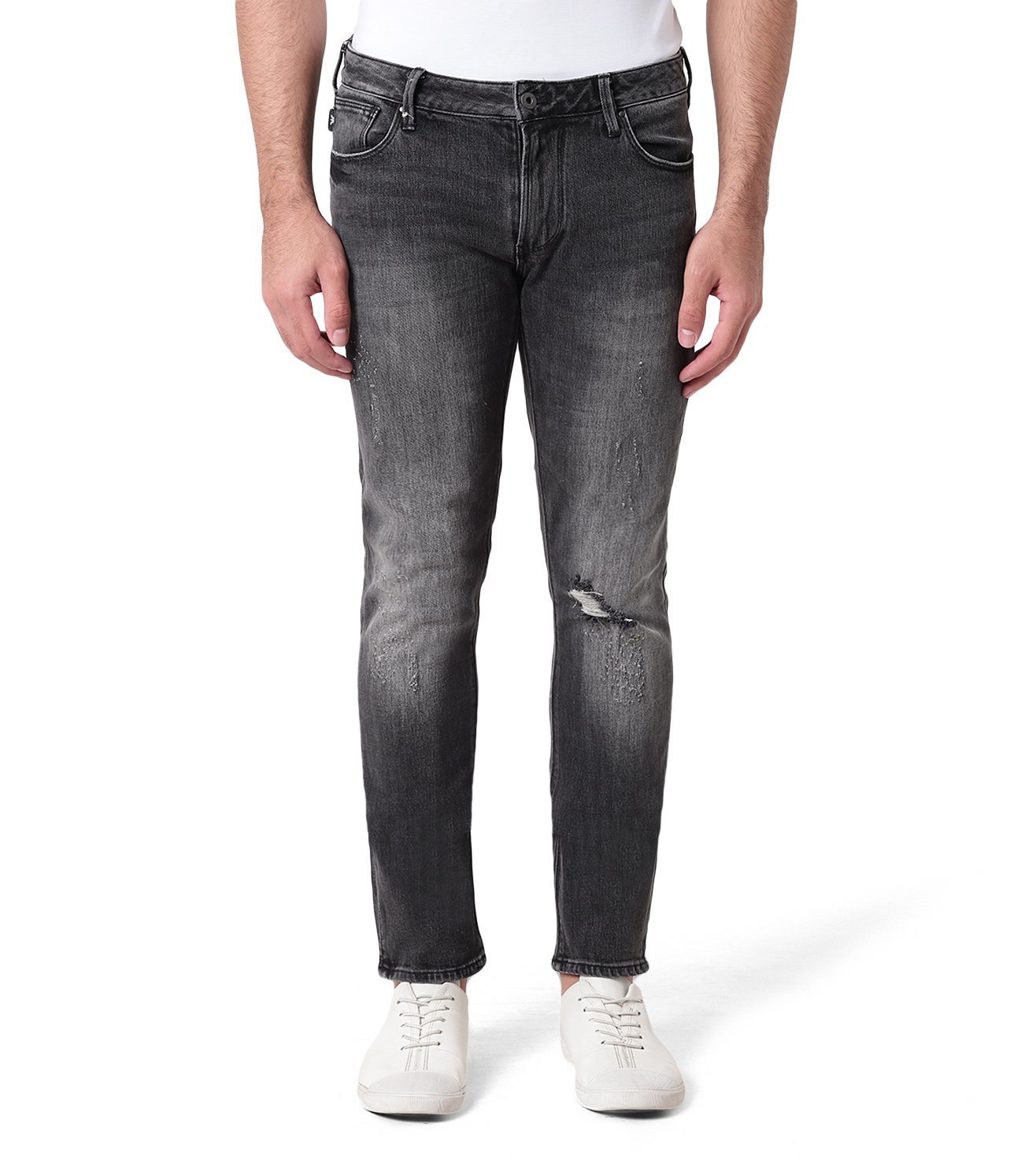 armani ripped jeans