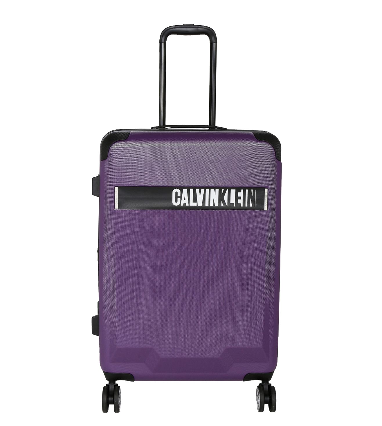 calvin klein suitcase purple