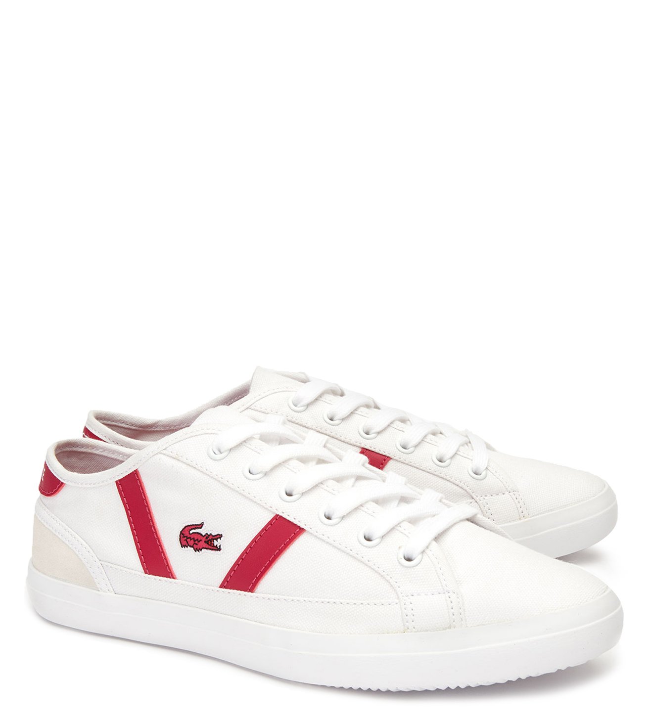 lacoste sideline white