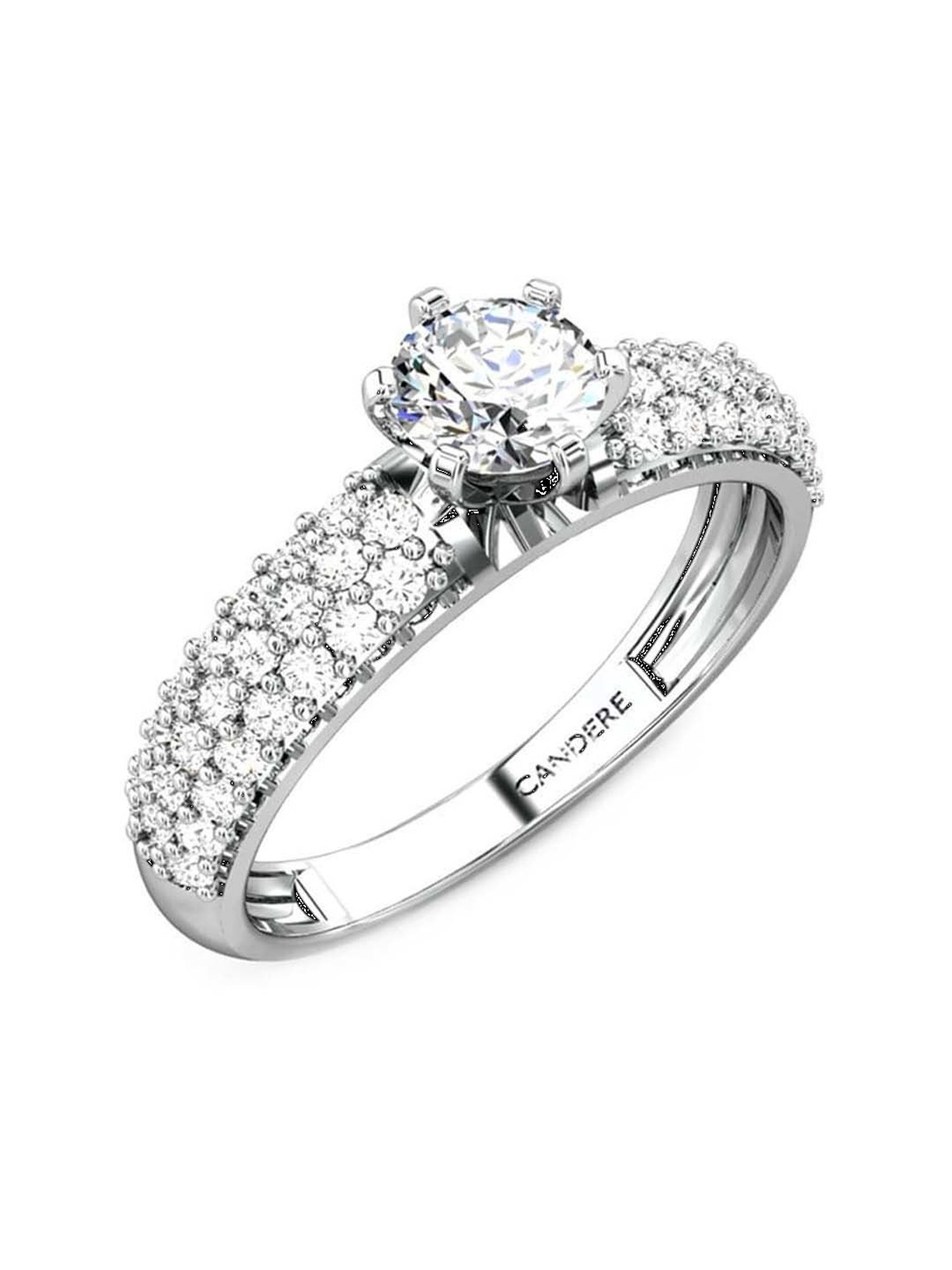 solitaire diamond ring kalyan jewellers