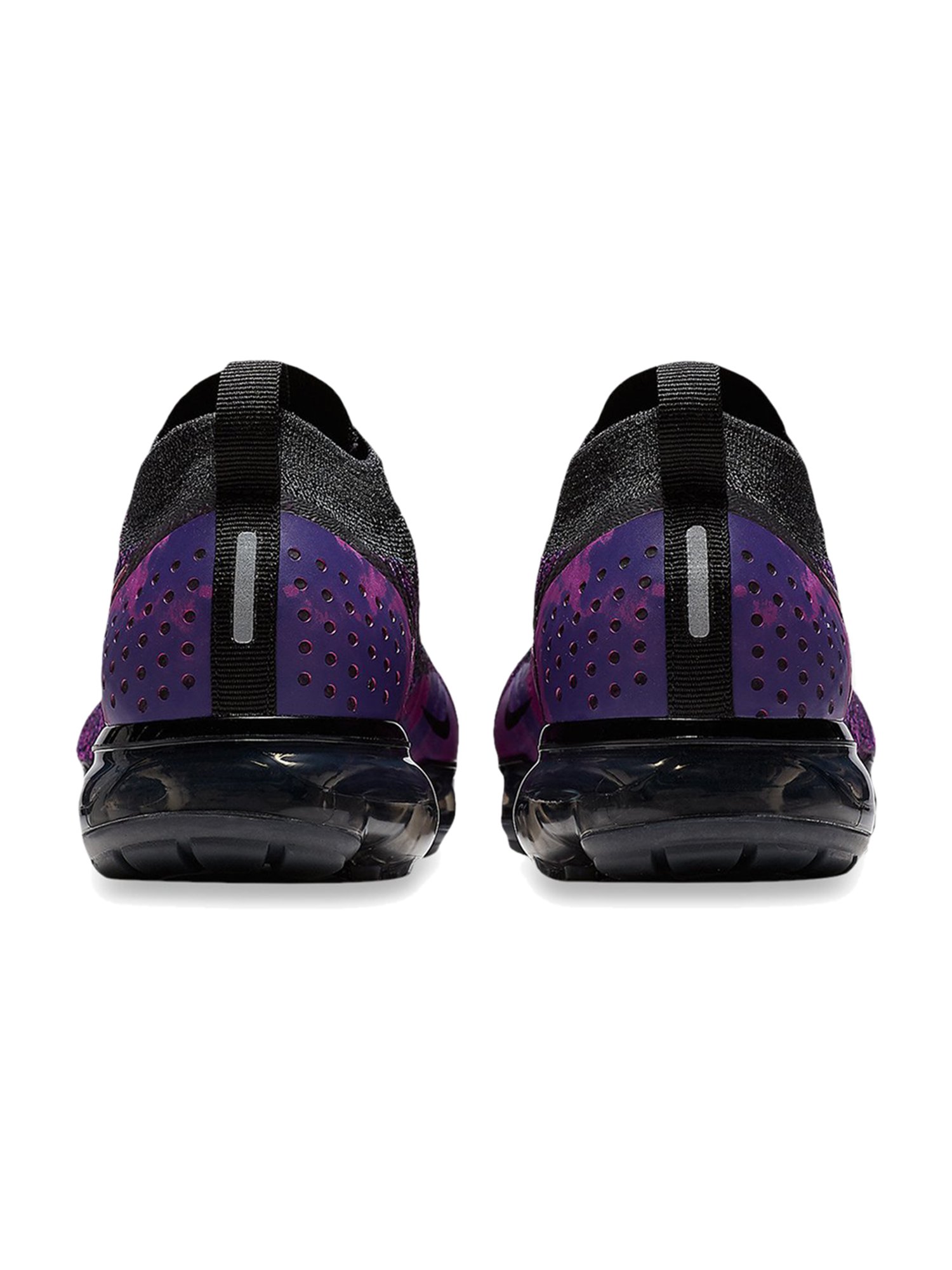 nike vapormax flyknit black purple