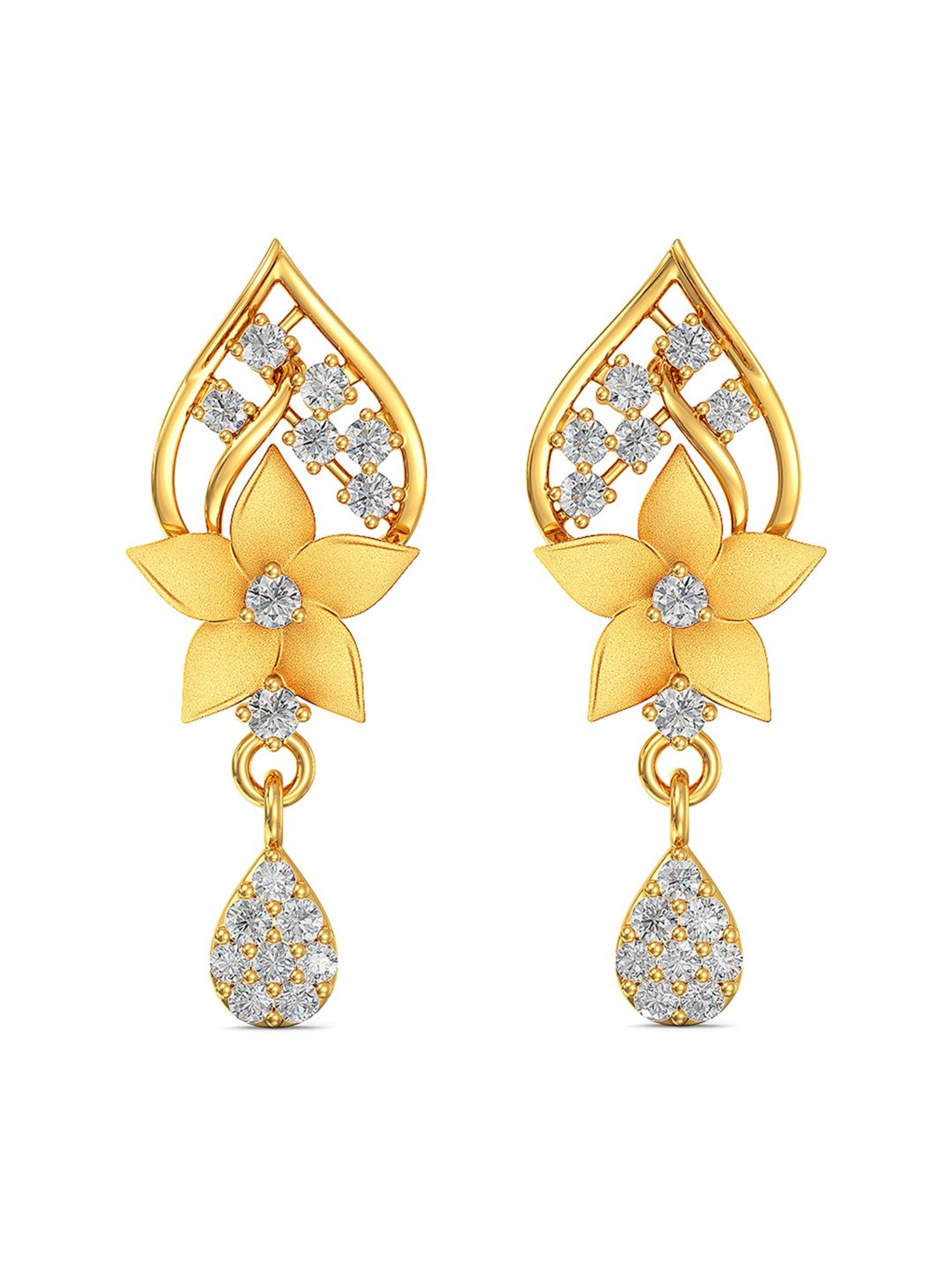 Buy Joyalukkas 22k Gold Earrings for Women Online At Best Price @ Tata CLiQ