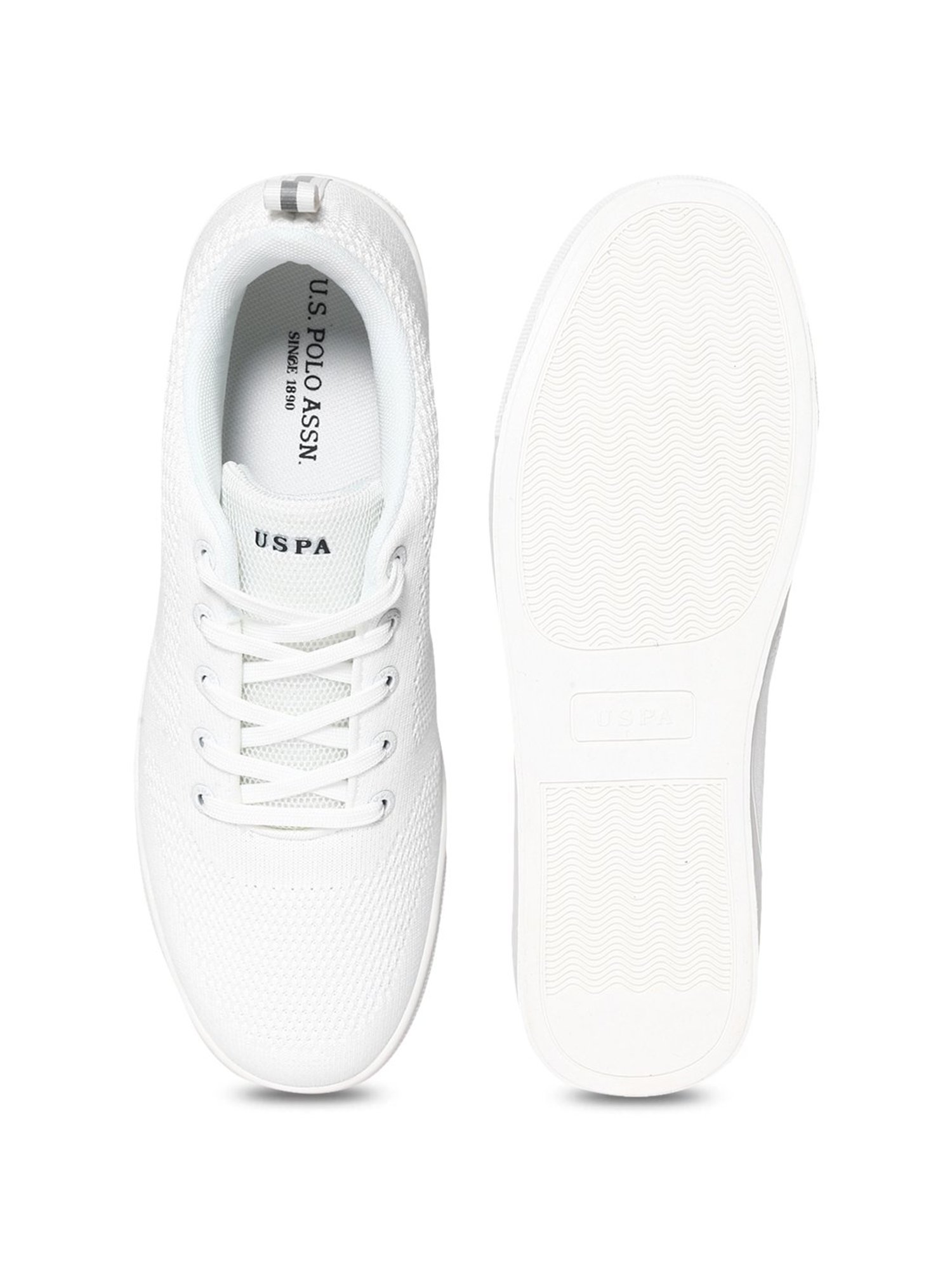 uspa sneakers white