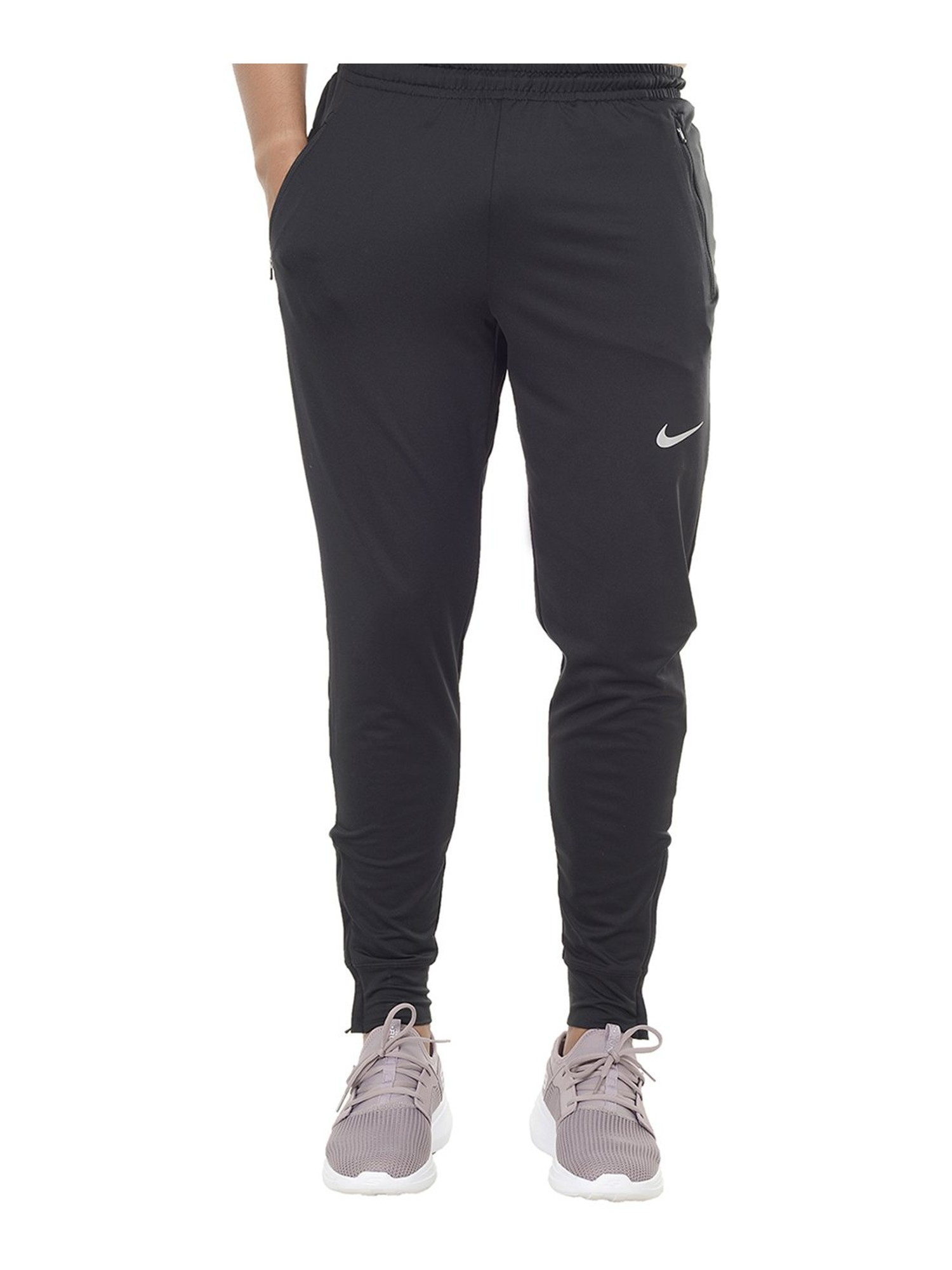 Buy Nike Black Lycra Track pants Dry fit Online  2795 from ShopClues