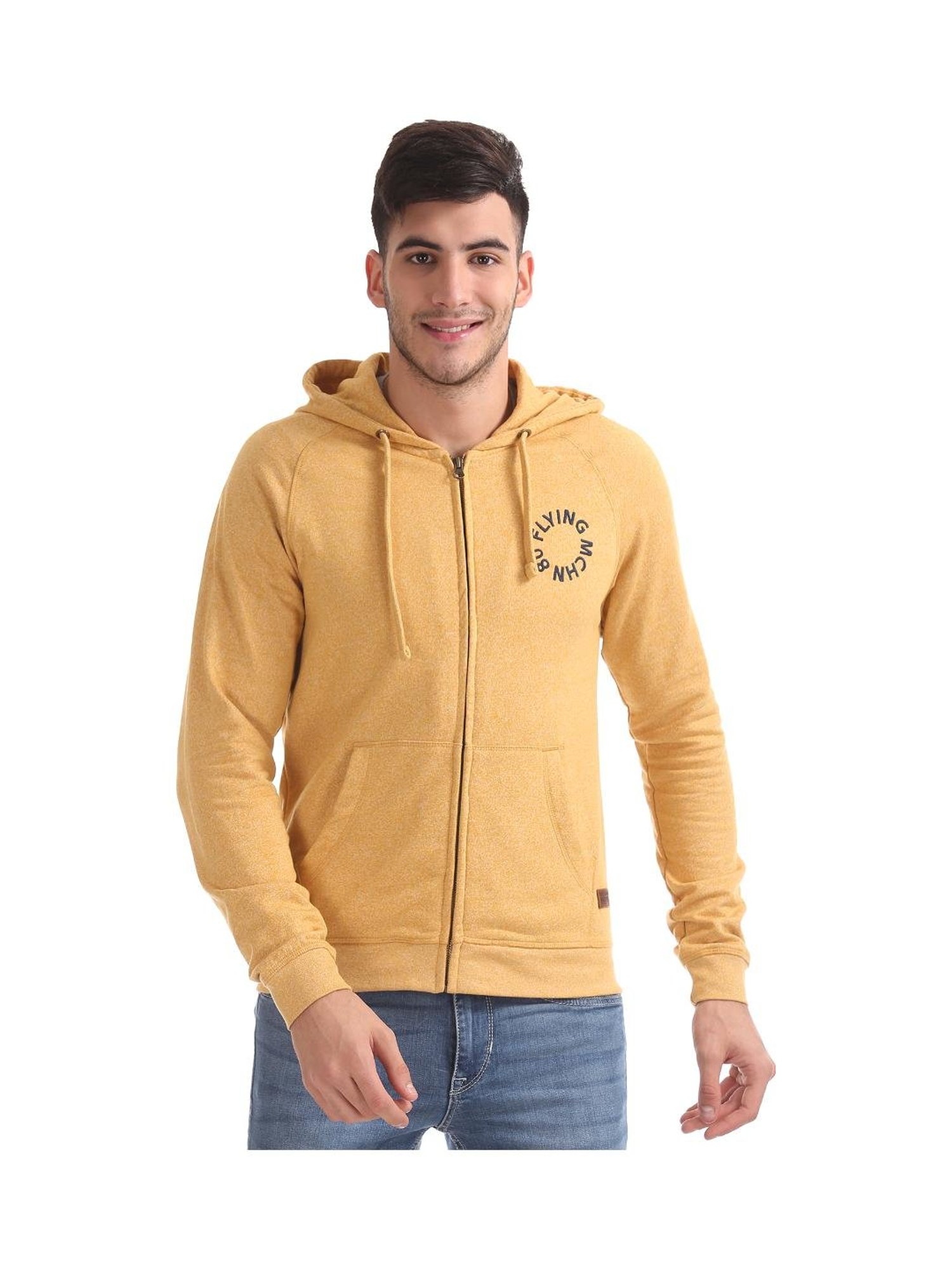 flying machine hooded sweatshirt