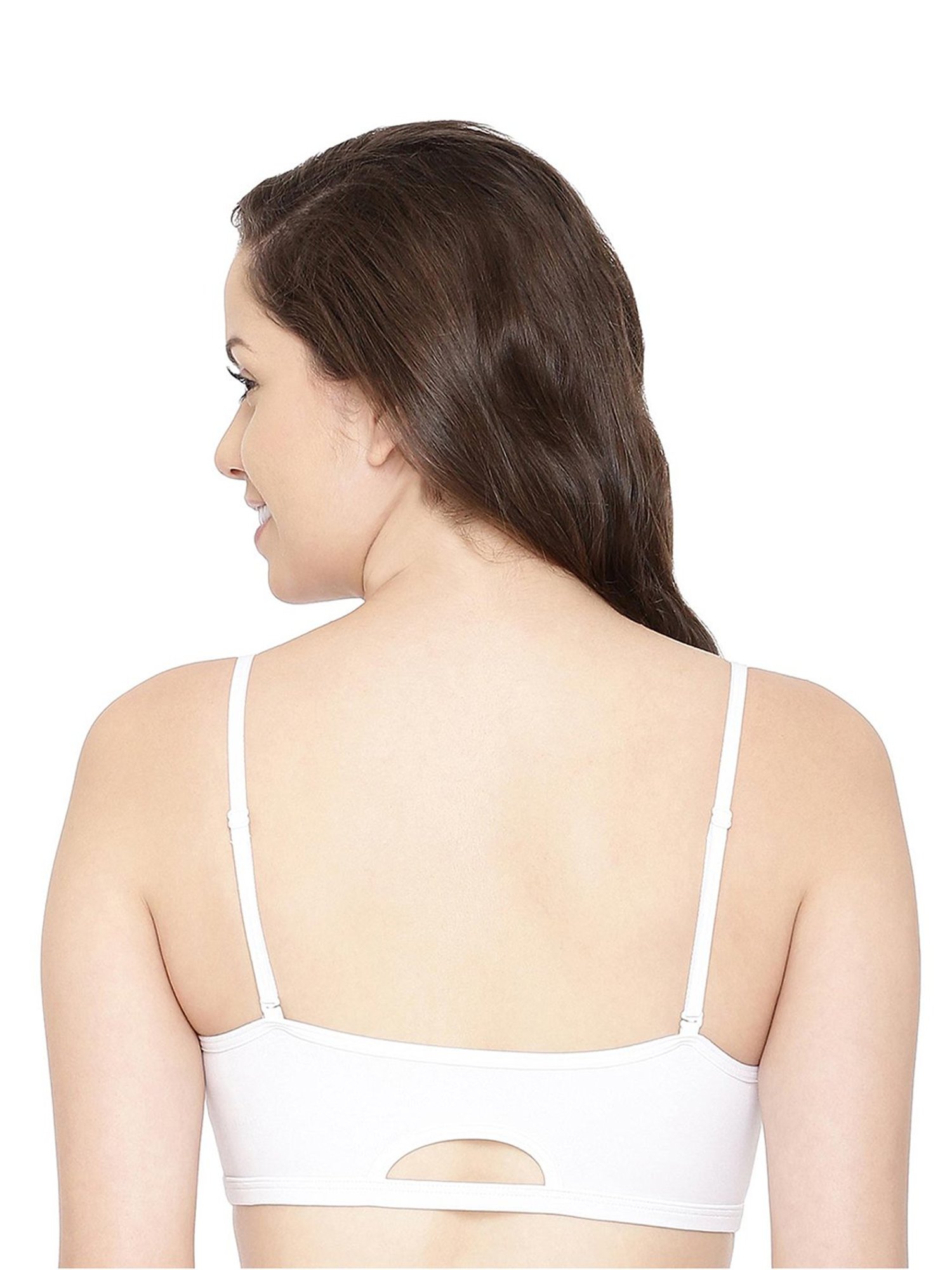 Buy Enamor Grey Melange Non Wired Non Padded Beginners Bra for Women Online  @ Tata CLiQ