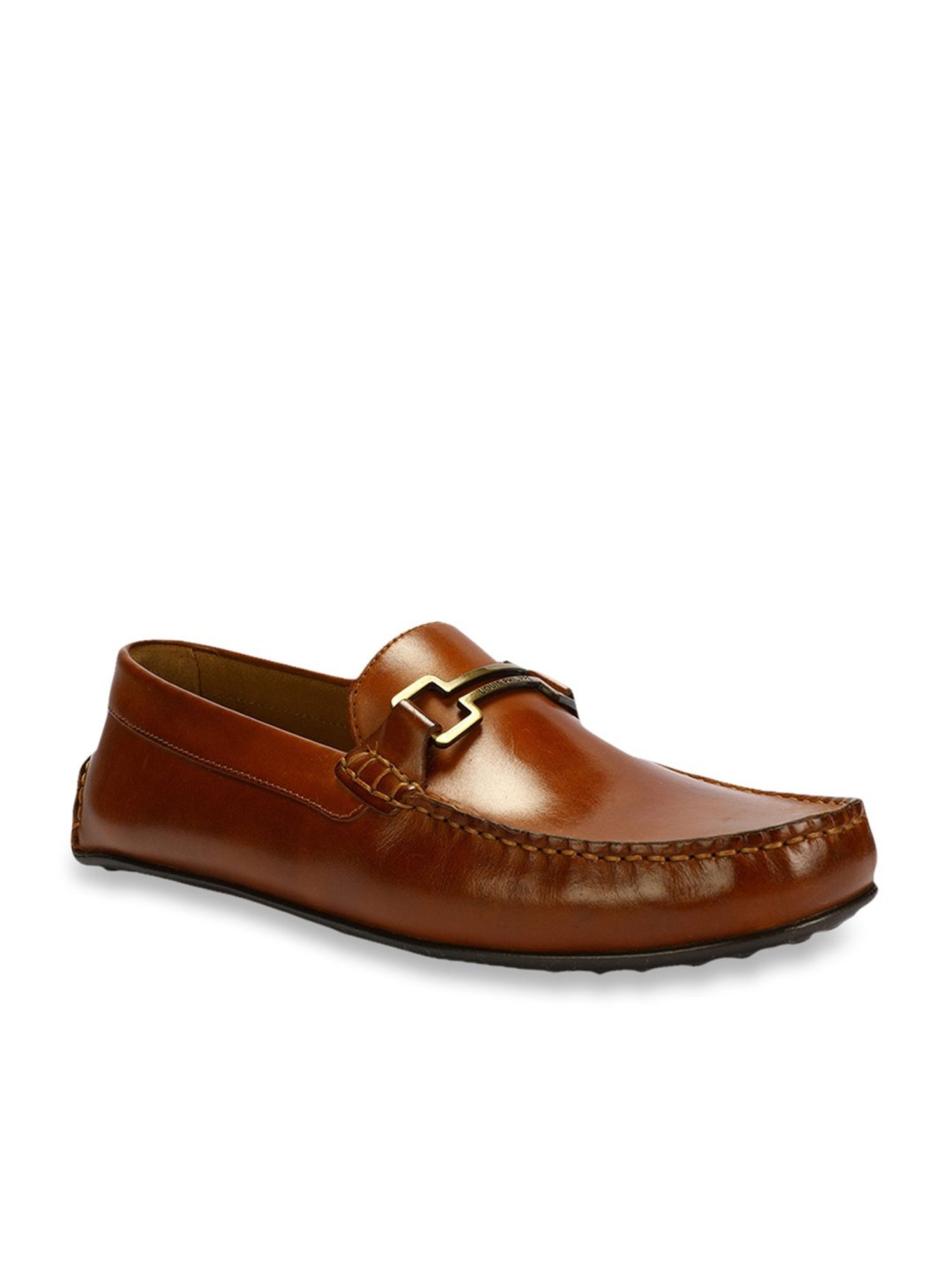 Buy Louis Philippe Brown Casual Loafers 